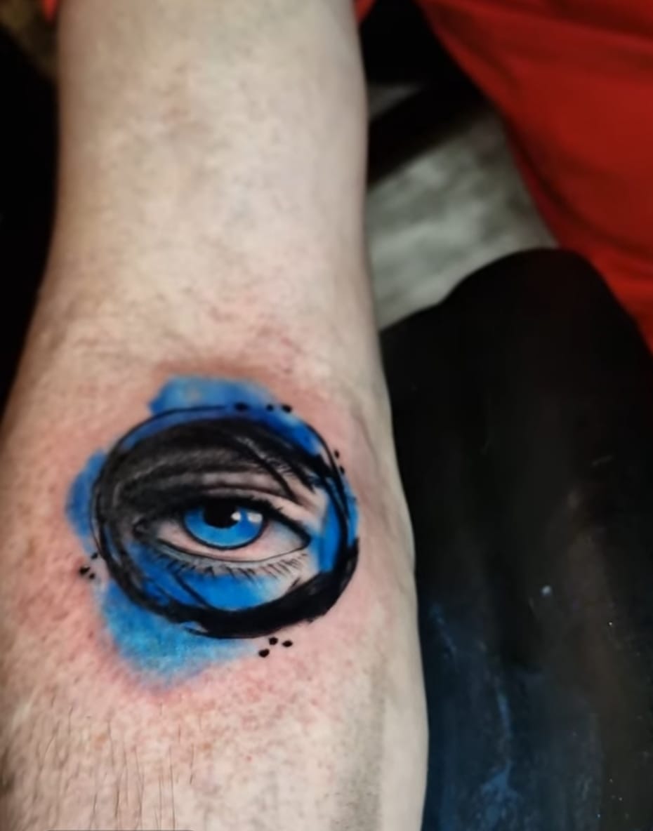 Tatuagem estilo Aquarela