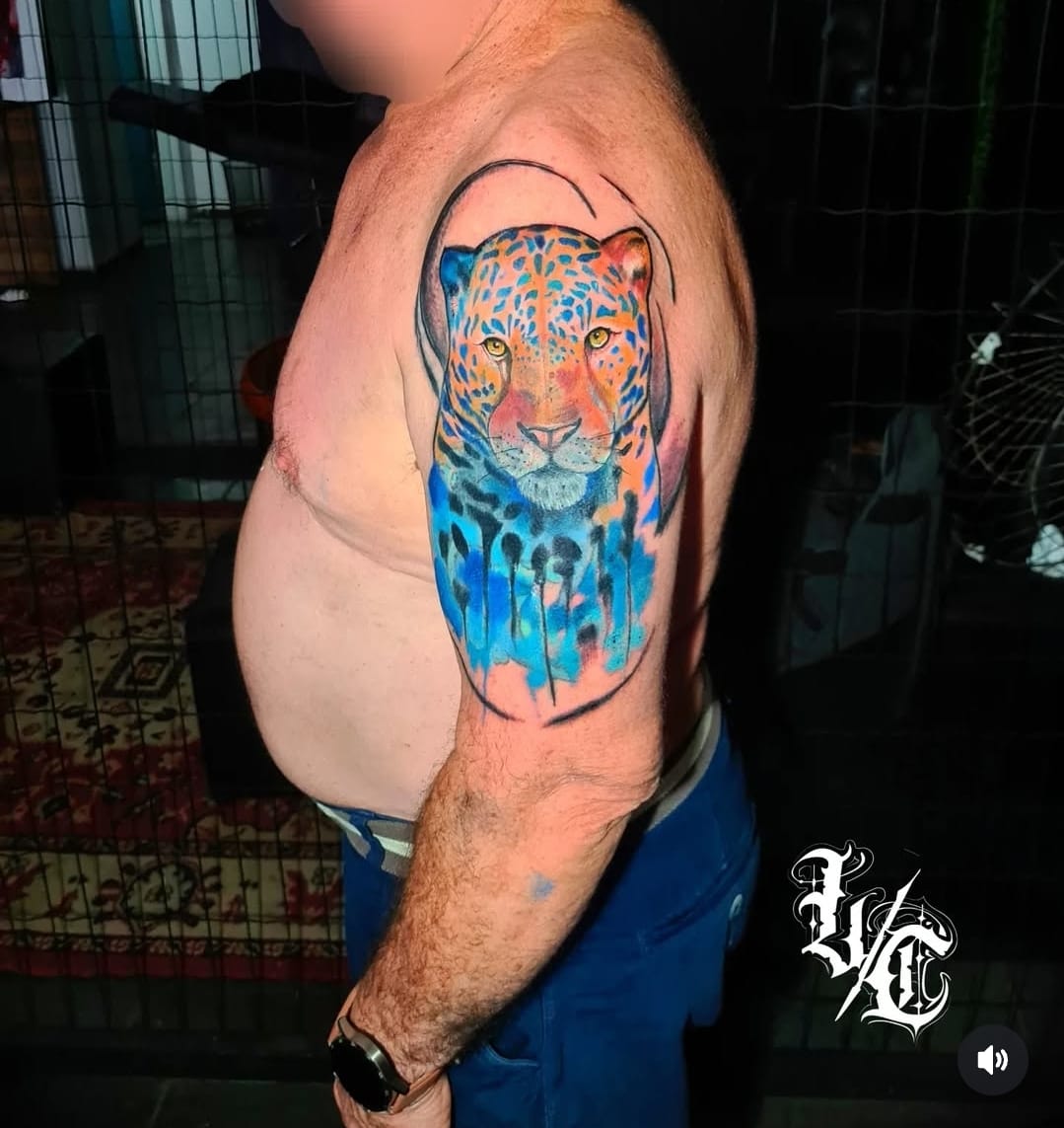 Tatuagem estilo Aquarela